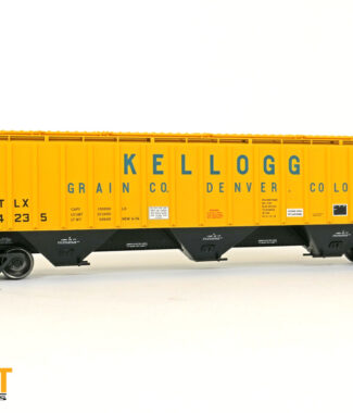 Pullman Transport Leasing Company (PTLX) "Kellogg Grain 1974" PS4750 Covered Hopper