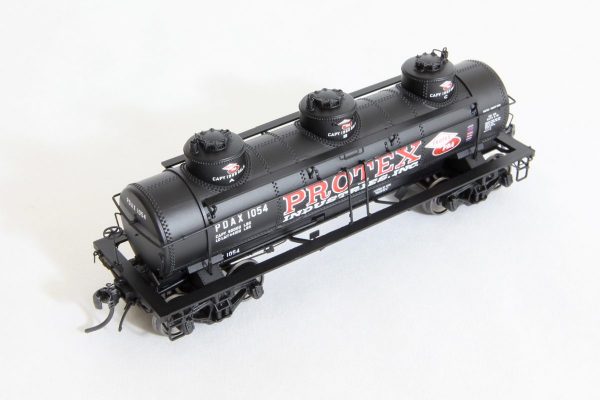 SOLD OUT: PDAX "Protex Industries" 1969+ GA 6,000 Gallon 3-Comp. Tank Car - Image 2
