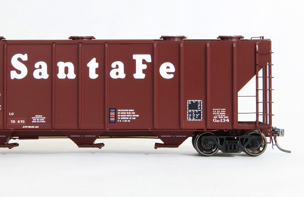 Santa Fe ATSF PS-4000 Covered Hopper Rd #301649 BLMA Models N #11081 