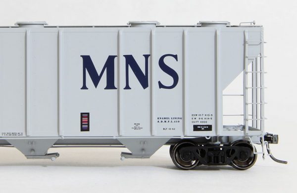 SOLD OUT: MNS "Repaint of 1963 Built Car" PS4000 Covered Hopper - Image 4