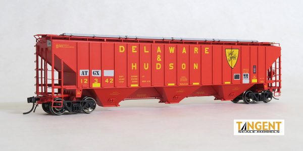 SOLD OUT: ATGX ex-D&H “Modern w/ Conspicuity Stripes” PS4750 Covered Hopper - Image 2