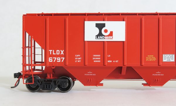 SOLD OUT: TLDX "Landmark 1977 Repaint" PS4427 "High Side" Covered Hopper - Image 2