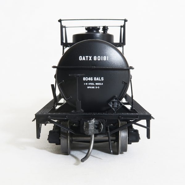 SOLD OUT: GATX "Black Lease 12-1974+" GATC 1957-design 8000 Gal. Welded Tank Car - Image 5