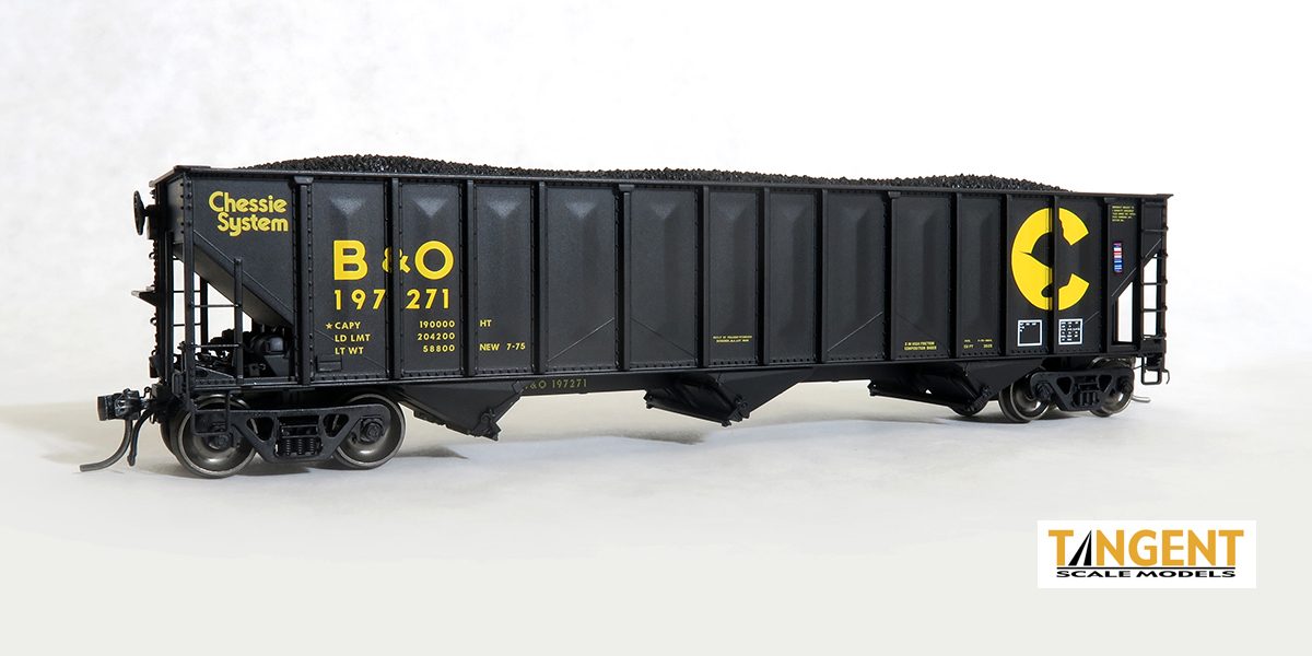 Pullman-Standard PS3526/3600 3-Bay Coal Hopper