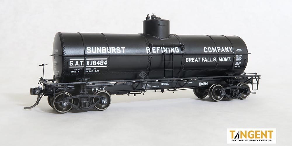 General American 1917-Design 10000 Gallon Radial Course Tank Car