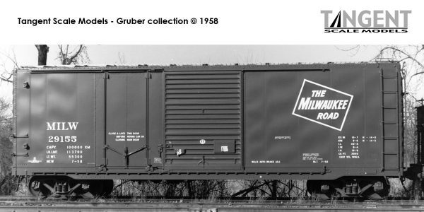 SOLD OUT: Milwaukee Road (MILW) "Original 1958" 40' PS-1 Combination Door Boxcar - Image 8