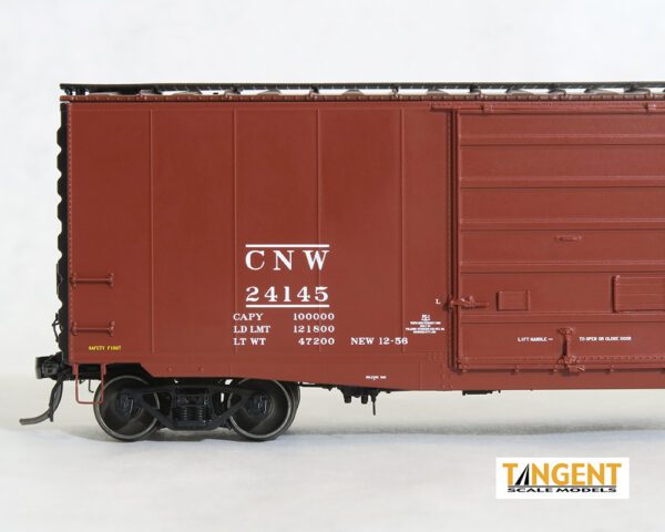 SOLD OUT: Chicago and North Western (C&NW) "Original 12-56" 40′ PS-1 9' Door Boxcar - Image 2