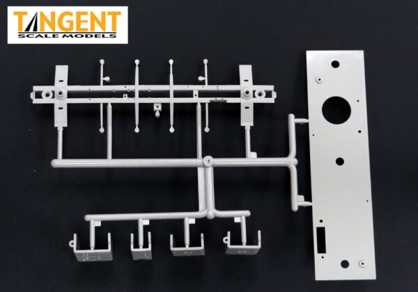 NYC DSI / SLCC Riveted Bay Window Cabooses – Underframe, interior lockers and interior ceiling (95026-16)