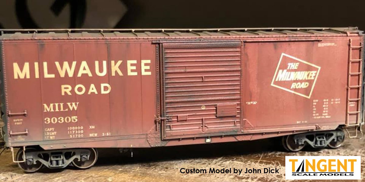 ウマ本　メルヘンボックス Pullman-Standard 40′ PS-1 9' Door Boxcar Customization