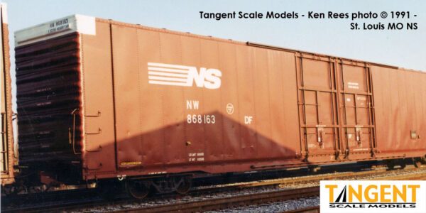 NS (NW) B20 Repaint 1989+ Greenville 86' Double Plug Door Box Car - Image 10
