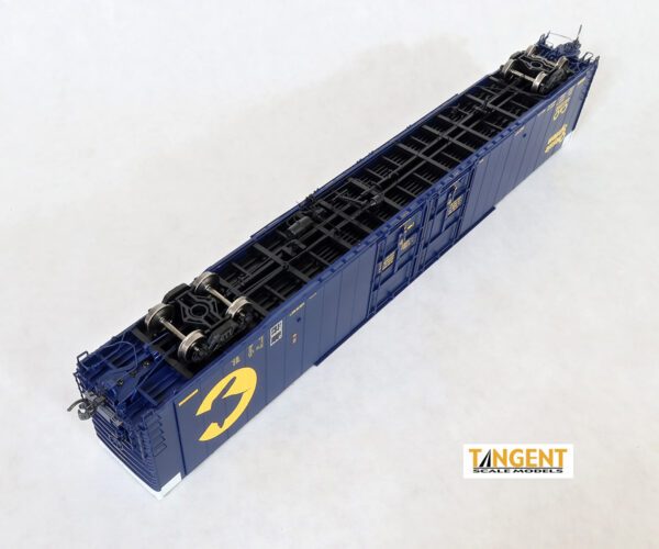 Chesapeake & Ohio (CO) Chessie "Delivery 10-1977" Greenville 86' Double Plug Door Box Car - Image 9
