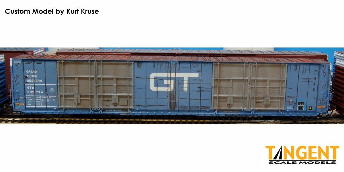 Greenville 86' High Cube Quad Plug Door Box Car