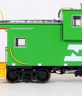 Burlington Northern (BN) "Delivery 9-1970 w/ Red-Green Lights" BN International Wide-vision Caboose - #10507
