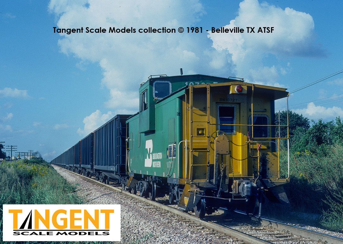 S-Helper S Scale ICC Wide-Vision Caboose, Great Northern Railway/GN