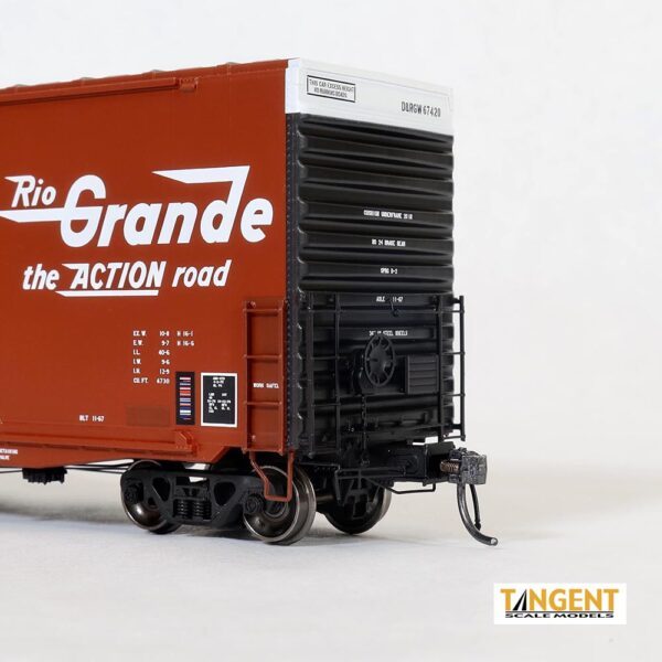 DRGW "Brown Repaint 1976+" PS-1 40′ Mini-Hy Cube - Image 2