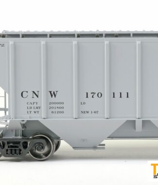 Chicago North Western (CNW) "Delivery 1-1967" PS4427 "High Side" Covered Hopper - #170017