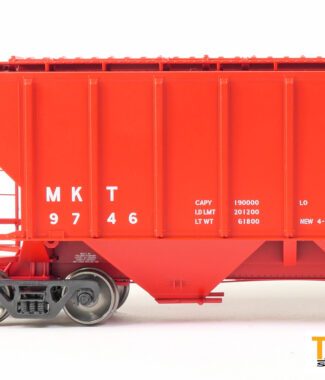 Missouri–Kansas–Texas (MKT) "Delivery Red 4-1968" PS4427 "High Side" Covered Hopper - #9603
