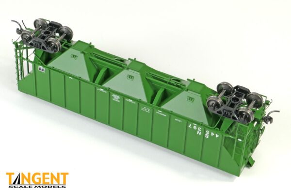 Burlington Northern (BN) "Logoless Repaint 1988" PS4427 "High Side" Covered Hopper - Image 8