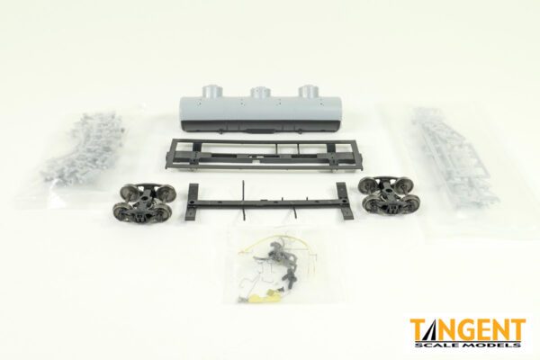Undecorated KIT - GA 6,000 Gal 3-Compartment Tank Car
