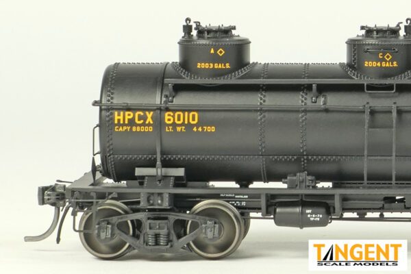 HPCX "Black Lease" 1970+ GA 6,000 Gal 3-Compartment Tank Car - Image 5