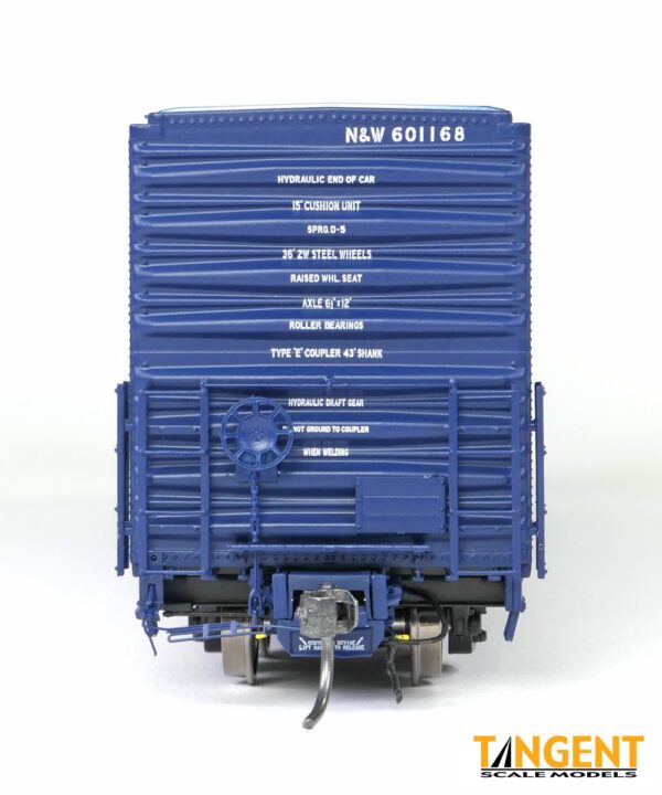 Norfolk & Western (NW) "Original Blue 4-1969" Thrall 5,880CuFt 60' Double Plug Door Box Car - Image 3