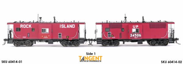 SOLD OUT: Chicago & Northwestern (CNW) Lease 1980+ w/ FRA Red Light ICC Rock Island Bay Window Caboose - Image 26