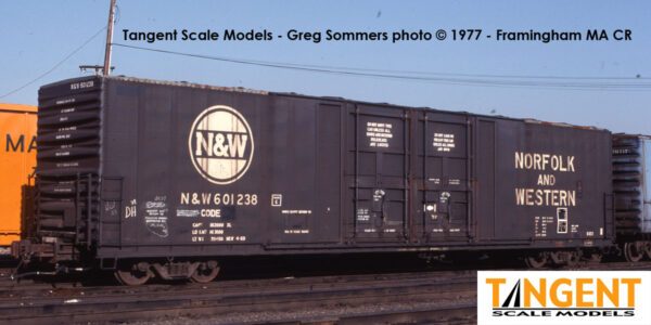 Norfolk & Western (NW) "Original Blue 4-1969" Thrall 5,880CuFt 60' Double Plug Door Box Car - Image 15