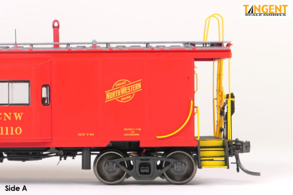Chicago & Northwestern (C&NW) "Red Delivery 1966" ICC CNW Bay Window Caboose - Image 6