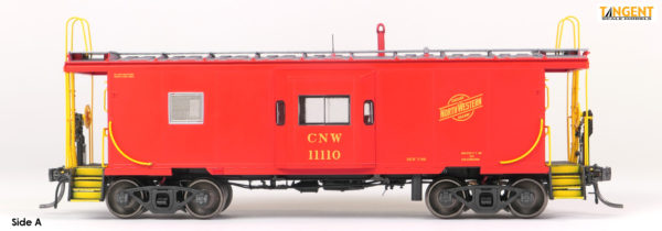 Chicago & Northwestern (C&NW) "Red Delivery 1966" ICC CNW Bay Window Caboose - Image 4