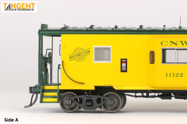 Chicago & Northwestern (C&NW) "Yellow Repaint 1970+" ICC CNW Bay Window Caboose - Image 5