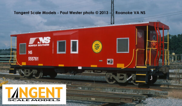 Norfolk Southern (NS) "Southern Heritage 2013" Southern Railway Gantt Manufacturing Company Bay Window Caboose - Image 15