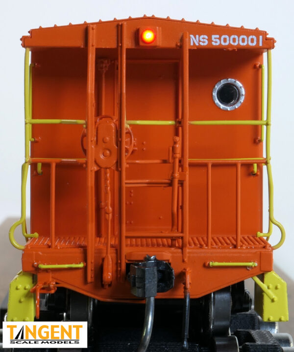 Norfolk Southern (NS) "MOW Ballast Train Service 1992" Southern Railway Gantt Manufacturing Company Bay Window Caboose - Image 11