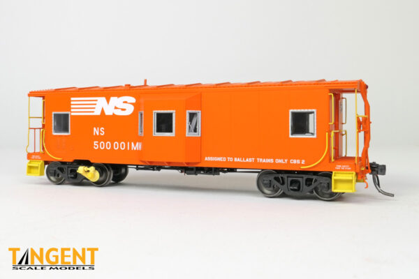 Norfolk Southern (NS) "MOW Ballast Train Service 1992" Southern Railway Gantt Manufacturing Company Bay Window Caboose