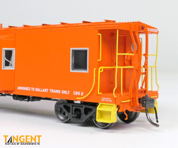 Norfolk Southern (NS) "MOW Ballast Train Service 1992" Southern Railway Gantt Manufacturing Company Bay Window Caboose - Image 24