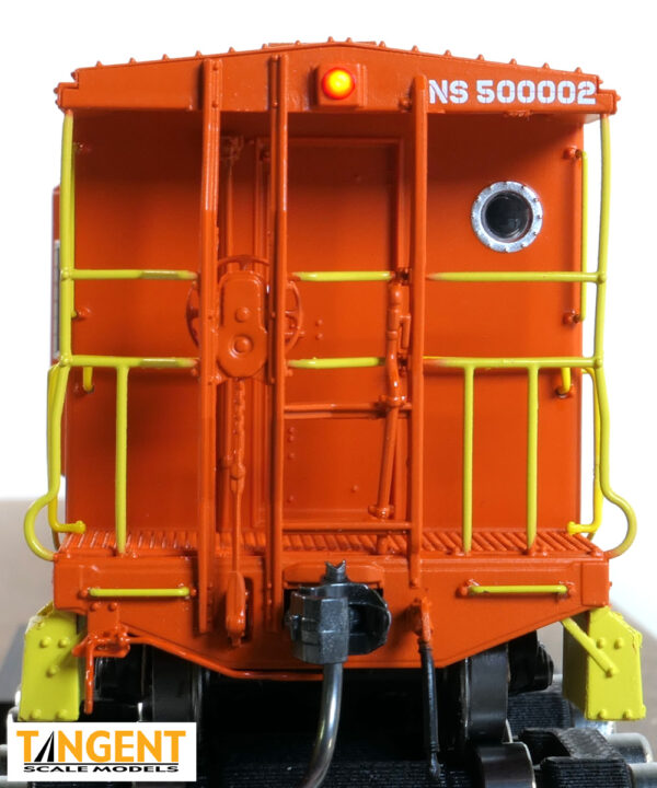 Norfolk Southern (NS) "MOW Ballast Train Service 1992" Southern Railway Gantt Manufacturing Company Bay Window Caboose - Image 25