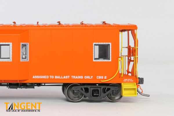 Norfolk Southern (NS) "MOW Ballast Train Service 1992" Southern Railway Gantt Manufacturing Company Bay Window Caboose - Image 20