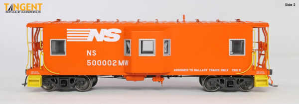 Norfolk Southern (NS) "MOW Ballast Train Service 1992" Southern Railway Gantt Manufacturing Company Bay Window Caboose - Image 17