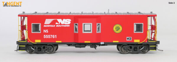 Norfolk Southern (NS) "Southern Heritage 2013" Southern Railway Gantt Manufacturing Company Bay Window Caboose - Image 3