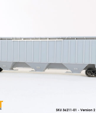 Undecorated RTR NW Roanoke Shops 4750CuFt Covered Hopper - #Version 2