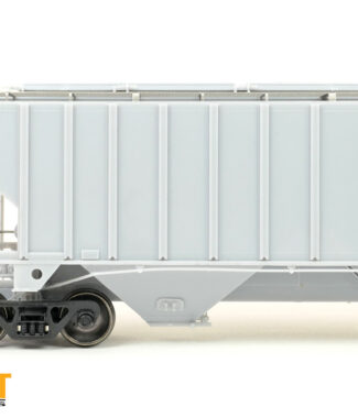 Undec RTR Unpainted PLCX 1980 Version PS4750 Covered Hopper - #Unnumbered