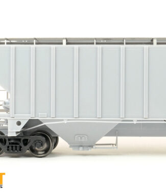 Undec RTR Unpainted CNW 1981 Version PS4750 Covered Hopper - #Unnumbered