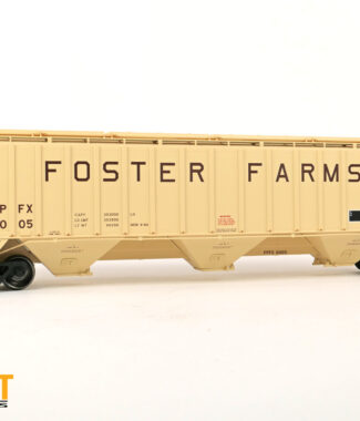 SOLD OUT: Foster Poultry Farms Inc (FPFX) "Foster Farms Delivery" 1980 PS4750 Covered Hopper