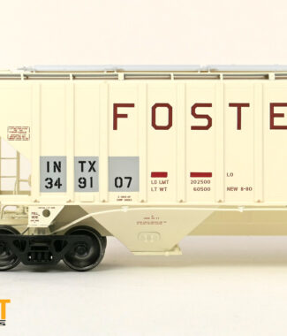 Interstate Commodities Inc. (INTX) "ex-Foster Farms" 2011+ PS4750 Covered Hopper - #349107