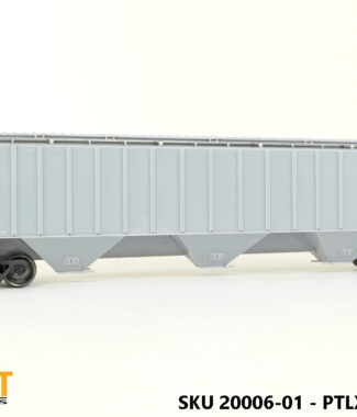 Undec RTR Unpainted PTLX 1974 Version PS4750 Covered Hopper