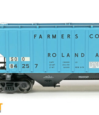 Soo Line (SOO) "ex-Roland & Nevada IA" 1985+ PS4750 Covered Hopper - #84257