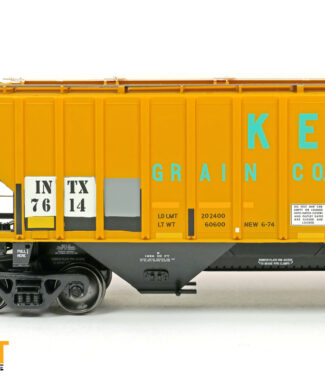 Interstate Commodities Inc (INTX) "Kellogg Grain" 2015+ PS4750 Covered Hopper - #7614