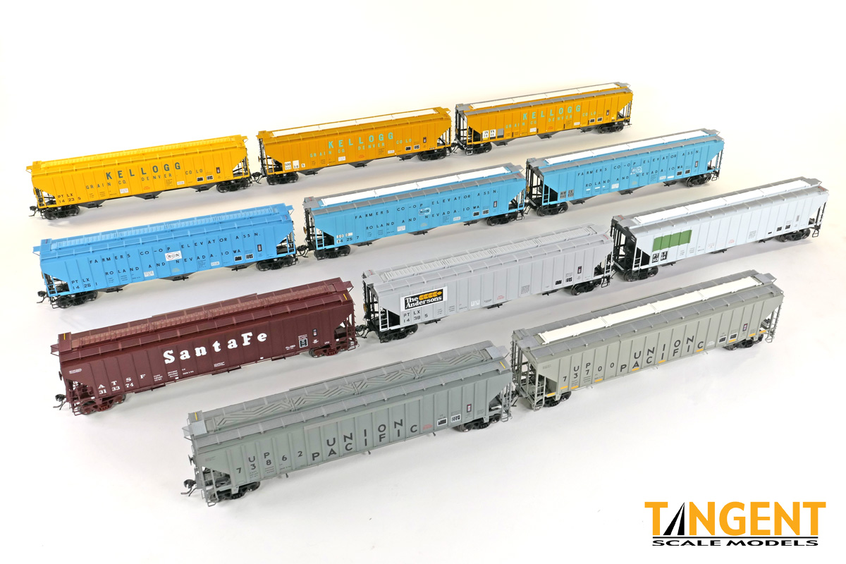 Pullman-Standard PS-2CD 4750 Covered Hopper - Tangent Scale Models