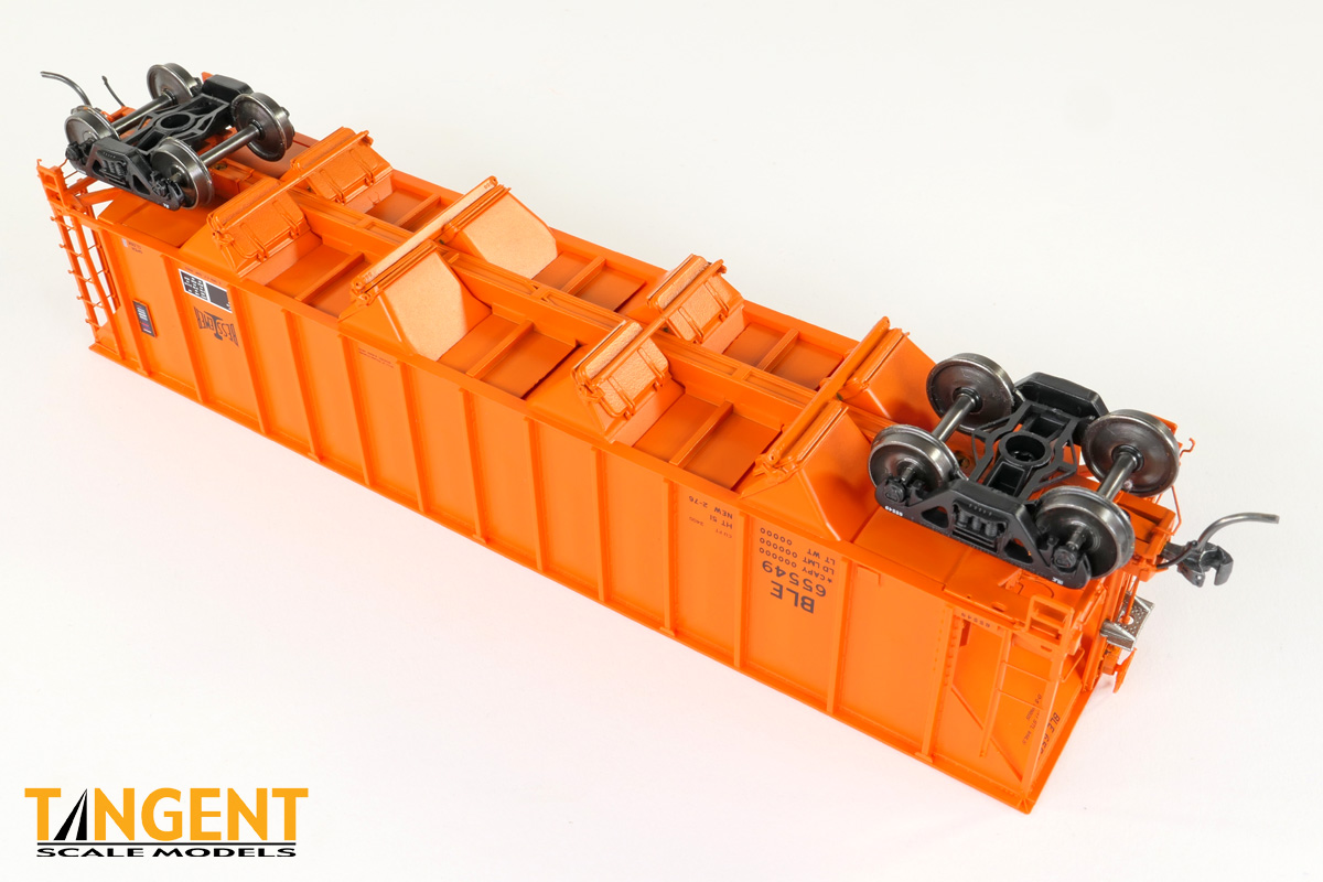 Bessemer and Lake Erie (BLE) “Delivery Orange T16 Auto-Flo 2-1976