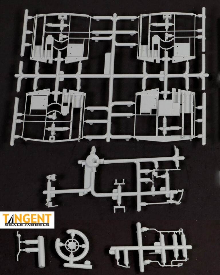 Part Sprue - NP/SP&S/BN ICC Wide Vision Caboose - End Frames and ...