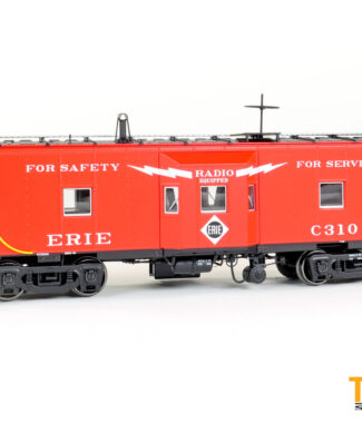 Erie "Delivery Red 4-1953" Erie ICC Bay Window Caboose